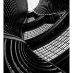 Sixuan Meng - Abstract architectural photograph in black and white