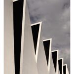 Sixuan Meng - Abstract architectural photograph with a moody sky